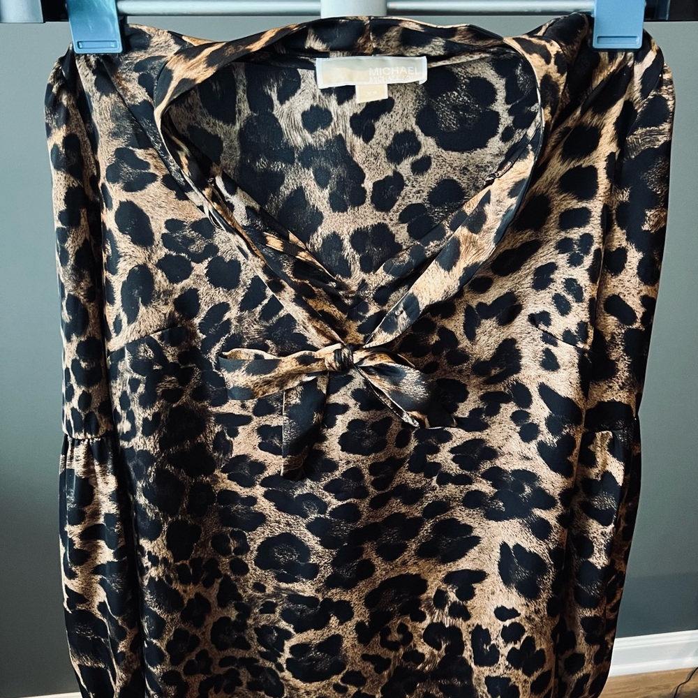 Michael Kors Animal Print Top